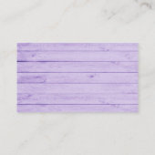 QRコーエレガントドRSVP Chicのサミニマルイ結婚ブ エンクロージャーカード (裏面)