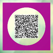 QRコーカスタムドのビジネス促進ウィンドウ固定 ウィンドウサイン (シート3)