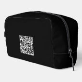QRコーカスタムドを使用したバッグ旅行トイレタリー ドップキット (右コーナー)