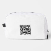 QRコーカスタムドを使用したバッグ旅行トイレタリー ドップキット (正面)