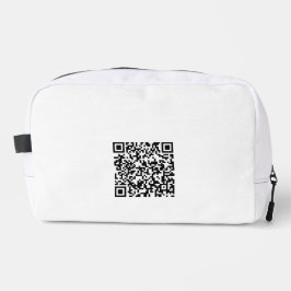 QRコーカスタムドを使用したバッグ旅行トイレタリー ドップキット