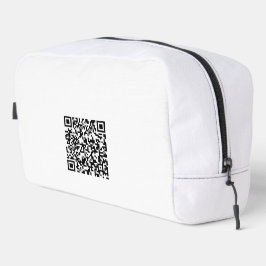 QRコーカスタムドを使用したバッグ旅行トイレタリー ドップキット