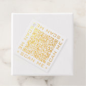 QRコーカスタムドスキャン情報のお気に入りまたはギフトラベル フェイバータグ (箱)