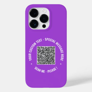 QRコーカスタムドスキャン情報テキストiPhoneケース Case-Mate iPhone 14 Proケース