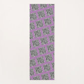 QRコーカスタムドスキャン情報ヨガマット – カラーの選択 ヨガマット (正面)