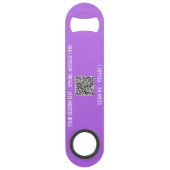 QRコーカスタムドスキャン情報文字色バー鍵 スピード栓抜き (裏面)