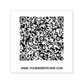 QRコーカスタムドスキャン情報Webサイトの自動手書きスタンプ セルフインキングスタンプ (デザイン)