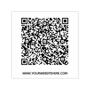 QRコーカスタムドスキャン情報Webサイトの自動手書きスタンプ セルフインキングスタンプ