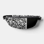 QRコーカスタムドスキャンFanny Pack – カラーの選択 ファニーパック (レイダウン)