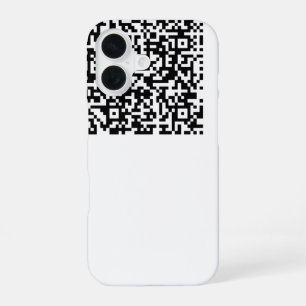 QRコーカスタムドスキャンiPhoneケース色の選択 iPhone 16ケース