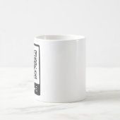 QRコーカスタムドビジネス コーヒーマグカップ (中央)