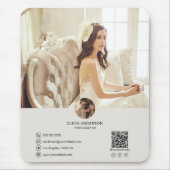 QRコーカスタムドフォト事業 マウスパッド (正面)