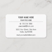 QRコーカスタムド名刺デザイン自分の 名刺 (正面)