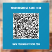 QRコーカスタムド名Webサイトの色ウィンドウの固定 ウィンドウサイン (シート2)