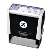 QRコーカスタムド文字情報アドレススタンプテンプレート セルフインキングスタンプ (商品)