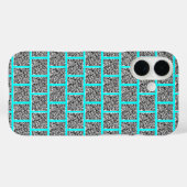 QRコーカスタムドiPhoneケースおもしろいカラーの選択 Case-Mate iPhoneケース (裏面 (横))