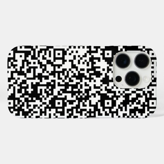 QRコーカスタムドiPhoneケース Case-Mate iPhoneケース (裏面 (横))