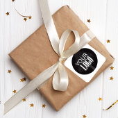 QRコードあなたのロゴを追加 スクエアシール