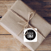 QRコードあなたのロゴを追加 スクエアシール