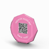 QRコードあなたの特別なメッセージ驚きの写真ブロック フォトブロック (右)