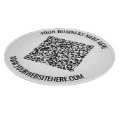 QRコードおよびカスタム文字切断ボード カッティングボード (角)