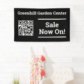 QRコードで今すぐ販売 横断幕 (インサイチュ)