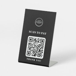 QRコードで支払う 台座サイン