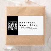 QRコードで置き換える |モダン | ラベル (インサイチュ)