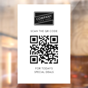 QRコードとロゴを追加 ウィンドウサイン