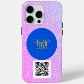 QRコードとロゴ Case-Mate iPhoneケース (裏面)