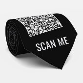 QRコードと文字カスタムネックタイ選択カラー ネクタイ (ロール)