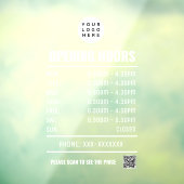 Qrコードによる透明な開封時間 ウィンドウサイン (シート3)