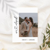 QRコードによる駆け落ち宣言 サンキューカード