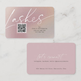 QRコードのおモダンしゃスタイリッシュれなラッシュ名刺 名刺
