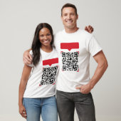 QRコードのついた下手なジョークTシャツ Tシャツ (ユニセックス)
