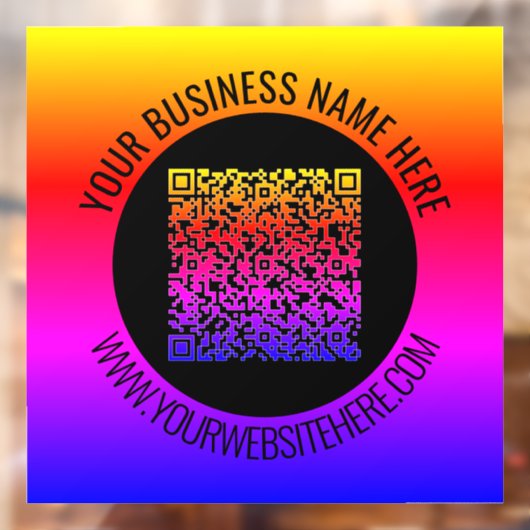 QRコードのスキャンと文字カスタムウィンドウの固定 ウィンドウサイン (シート2)