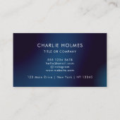 QRコードのビジネスロゴ | プロフェッショナルモダンと 名刺 (裏面)