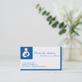 QRコードの授乳期のコンサルタント 名刺 (スタンド正面)