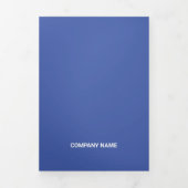 Qrコードの新しいブルートーン二乗 三つ折りカード (カバー)