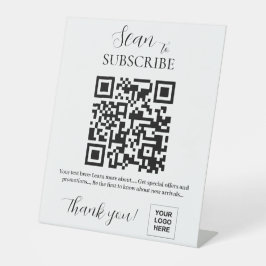 QRコードの登録 台座サイン