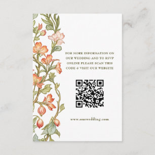 QRコードの結婚Webサイト情報エンクロージャ エンクロージャーカード