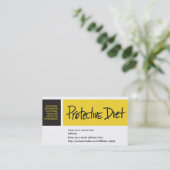 QRコードの関係団体のコーチの名刺 名刺 (スタンド正面)