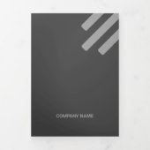 Qrコードの黒い色調の種類 三つ折りカード (カバー)