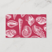 QRコードをスキャン ヴィバマゼンタ マリーナ シーシェル RSVP エンクロージャーカード (裏面)