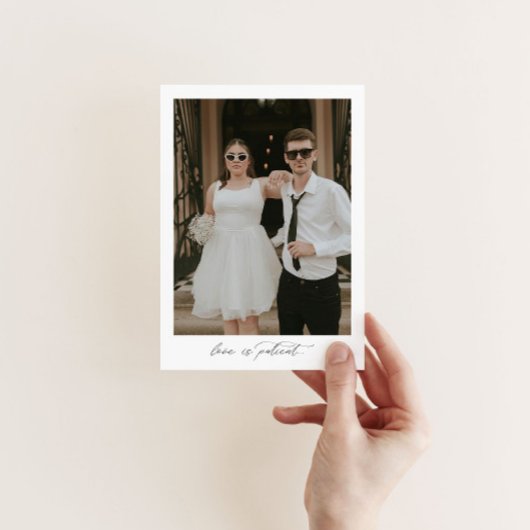 QRコードを使用した写真の取り出し告知テンプレート 招待状