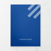 Qrコードを除いたブルートーンの種類 三つ折りカード (カバー)