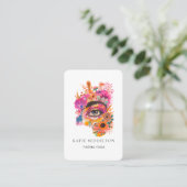 QRコードアイヨガ霊気ウェルネス 名刺 (スタンド正面)