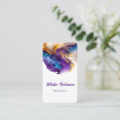 QRコードアルコアートーインクゲート 名刺 (スタンド正面)