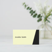 Qrコードイエローアーティスモダントの名刺 名刺 (スタンド正面)