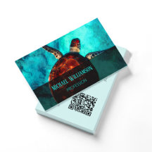 QRコードウミガメの写真 |沿岸